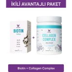 Vitisfera Ikili Avantajlı Paket 4 Biotin 5000 mcg ve Collagen Complex 60 Tablet Türkiye Menşeli