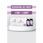 Vitisfera Resveratrol Aile Paketi (2 Shot + 2 Şurup)