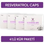Vitisfera Resveratrol Caps Kür Paketi (4 Kutu)