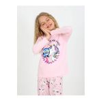 vitmo Kız Çocuk Uzun Kollu Pijama Takımı My Friend Unicorn pembe 9-10 Yaş