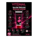 VİTONAL Anestezi Etkili Lazer Epilasyon, Dövme, Dolgu Botoks Ve Sir Ağda Öncesi Topikal Krem 50 ML👉 "Hassasiyet Azaltıcı
