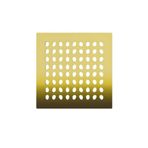VitrA 5607280 Elegant V-Flow DK200 010 Kare Parlak Altın Duş Kanalı