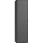 VitrA 56186 Nest 45 cm Tek Kapaklı Parlak Antrasit Sol Boy Dolabı