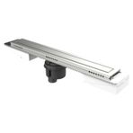 Vitra 5701203 Elegant V-flow Duş Kanalı Dk100 050 Mat Alttan Sifonlu