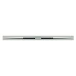 Vitra 5701682 V-Flow Clear-Cut Yandan Çıkışlı H:80 40 cm Parlak Krom Duş Kanalı
