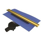 Vitra 59980563000 5702705 Eco Flow DK100 Parlak Altın 60 cm Duş Kanalı