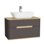 VitrA 62372 Sento 90 cm Tezgahüstü Lavabo Dolabı