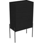 VitrA 64118 Equal 45 cm Hareli Siyah Meşe Orta Ünite