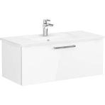 VitrA 68238 100 CM 1 Çekmeceli Parlak Beyaz Root Flat Lavabo Dolabı