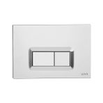 VitrA 740-0680 Loop R Kumanda Paneli Parlak Krom 244x8x165 Boyutlarıyla Mekanik Kontrol