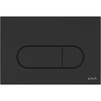 VitrA 740-2211-Vitra Root Round Kumanda Paneli - Mat Siyah