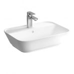 VitrA 7426B003-0041 60 cm Beyaz Geo Dikdörtgen Çanak Lavabo