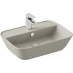VitrA 7426B020-0001 Geo 60x43 CM Dikdörtgen Mat Bej Çanak Lavabo