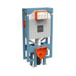 Vitra 768585001 Duvar İçi Sırt Sırta Uygulamalı Set 3-6 lt Gömme Rezervuar