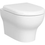 VitrA 7786L003-0090 Vitra Zentrum Round Smoothflush Asma Klozet, 52 cm - Beyaz