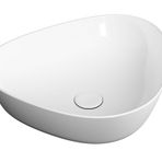 VitrA 7812B403-0016 Plural Üçgen Alçak Çanak Beyaz 47 cm Lavabo