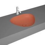 VitrA 7812B477-1083 47 cm Mat Terra Rossa Plural Üçgen Tezgah Altı Lavabo