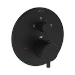 VitrA A4267136WTC Origin Ankastre Mat Siyah Termostatik Banyo Bataryası