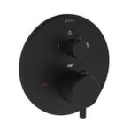 VitrA A4267136WTC Origin Ankastre Mat Siyah Termostatik Banyo Bataryası