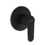 VitrA A4272836 Mat Siyah Root Round Ankastre Duş Bataryası