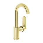 VitrA A4275423 Altın Root Round Döner Borulu Lavabo Bataryası