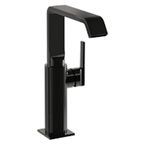 VitrA A4276539 Parlak Siyah Suit Lavabo Bataryası