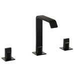 VitrA A4278439 Suit 3 Delikli Parlak Siyah Lavabo Bataryası