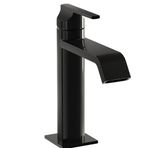 Vitra A4281639 Parlak Siyah Krom Suit Lavabo Bataryası
