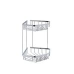 VitrA A44158 Base 300 Paslanmaz Çelik İkili Krom Süngerlik