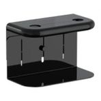 VitrA A4456739 Liquid Parlak Siyah Çift Hazneli Sıvı Sabunluk Tutacağı