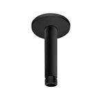 Vitra A4564936 Kısa Origin Mat Siyah Tavandan Dirsek