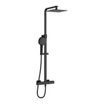 VitrA A4720236 Artema Aquaheat Bliss S 230 Mat Siyah Duş Sistemi
