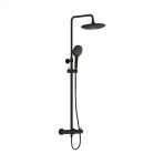 Vitra Aquaheat Bliss 240 A4720536 Siyah 2F Termostatik Duş Sistem