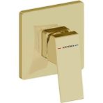 VitrA Artema Minimax Ankastre Mekanik Duş Bataryası Minibox Soft Altın A4373374