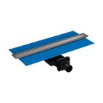 Vitra Dk100 Eco-flow Duş Kanalı Yandan Sifon H:60 50 Cm Mat Krom Diğer