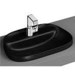 Vitra Frame 5696B483-0041 57 cm Mat Siyah Tezgah Üstü TV Lavabo