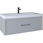 Vitra Kobos KB710022 Frame 100 CM Light Grey Lavabo Dolabı