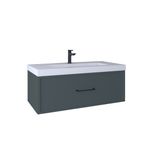 Vitra Kobos KB710023 Frame 100 cm Blue Grey Lavabo Dolabı