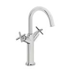 VitrA Krom Origin Classic A42886 Çift Kumandalı Çanak Lavabo Bataryası