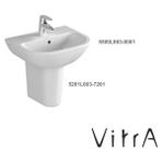 Vitra Lavabo 45 cm 5500L003-0001, Yarım Ayak 5281L003-7201 - Beyaz