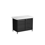 Vitra Liquid 66742 Ayaklı Metal Kapaklı 100 cm Lavabo Dolabı