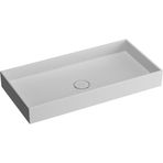 VitrA Memoria 80 cm Dikdörtgen Çanak Lavabo