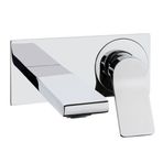 VitrA Memoria A42345 Ankastre Lavabo Bataryası, Sıva Üstü, Krom