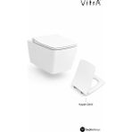 Vitra Metropol Rim-Ex Asma Klozet, 56 cm Beyaz