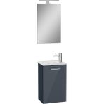 Vitra Mia 40 cm Parlak Antrasit Banyo Dolabı Seti