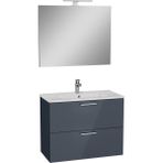 Vitra Mia 80 cm Antrasit Banyo Dolabı Seti