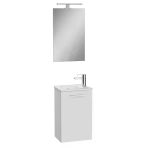 Vitra Mia Banyo Dolabı Seti 40 Cm Parlak Beyaz (Ledli Ayna) 69576
