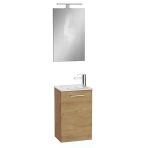 Vitra Mia Banyo Dolabı Seti Aydınlatmalı Ayna (40Cm) Altın Meşe 69565