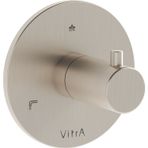 Vitra Origin A4262434 3 Kollu Yönlendirici Fırçalı Nikel Ankastre