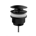 Vitra Origin Basmalı Lavabo Süzgeci A4514936wtc Evrensel - Yuvarlak - Mat Siyah